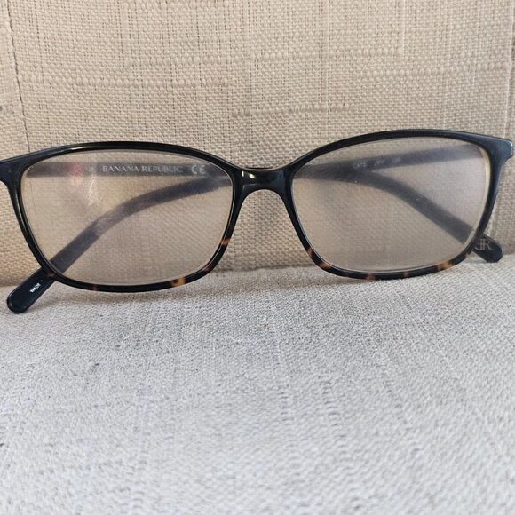 Banana Republic Eyeglasses Frame CATE Unisex Eye Wear Glasses Black Frame - Picture 3 of 12